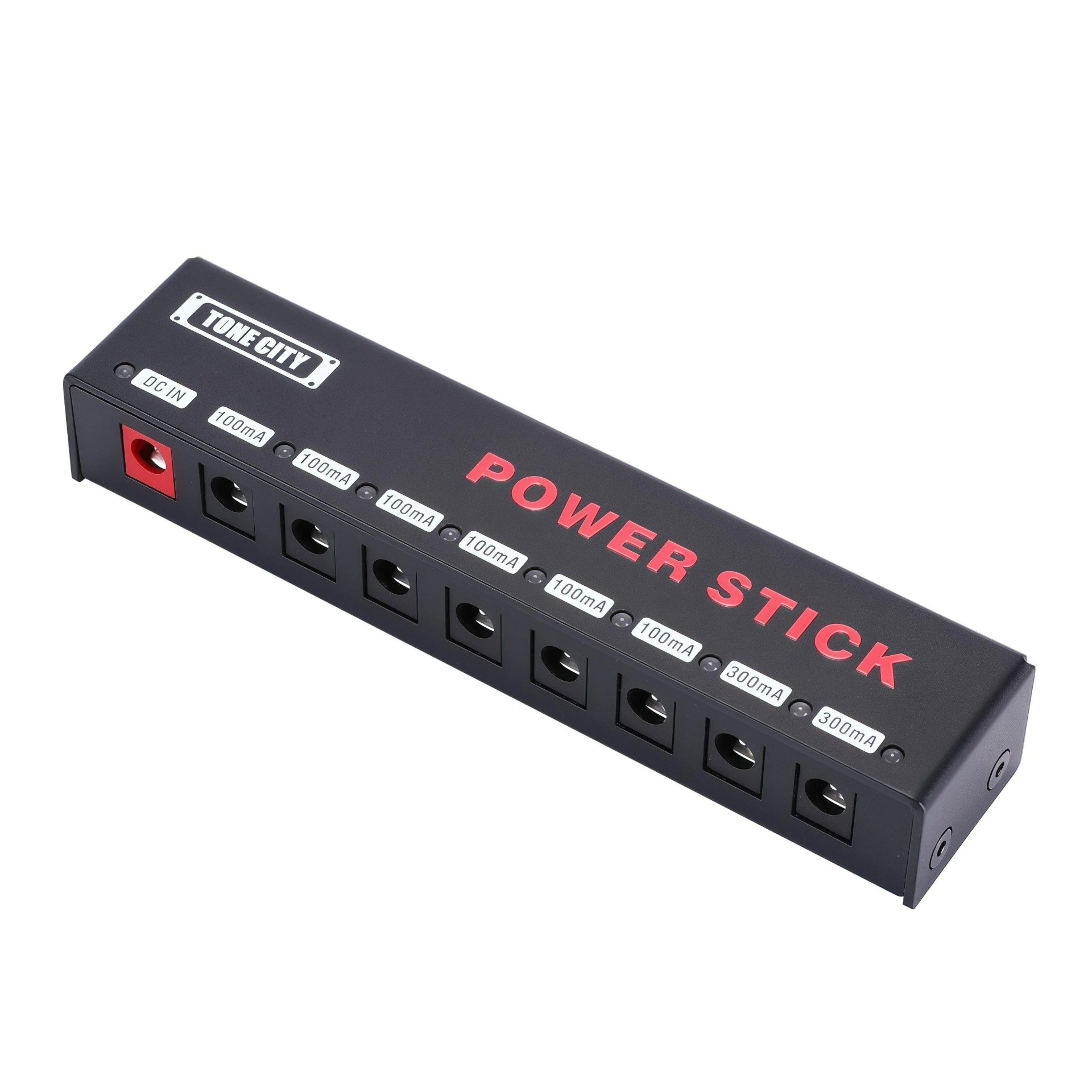 Power Stick - 9 V Multi Power Pedal Supply with 8 Outputs 